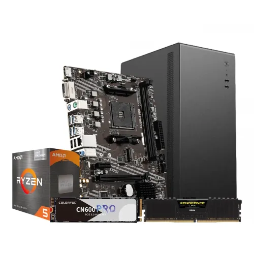 AMD Ryzen 5 5600G Budget Desktop PC